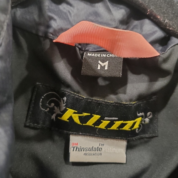 COPY - KLIM Women's Black Quilted Puffer Jacket Black Size Medium Thinsulate - Picture 6 of 6